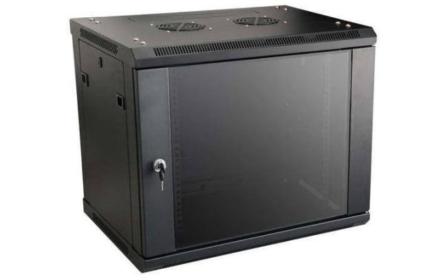 D-LINK 6U Network Cabinet 600x450 Glass | NWR-6U-6045-BL-GL NWR-6U-6045-BL-GL