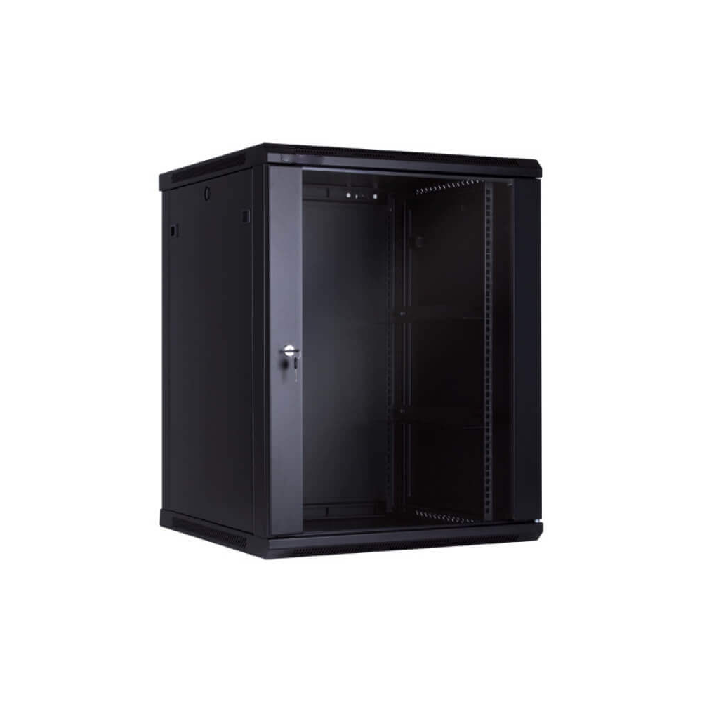 D-LINK 15U Network Cabinet 600x600 Glass | NWR-15U-6060-BL-GL NWR-15U-6060-BL-GL