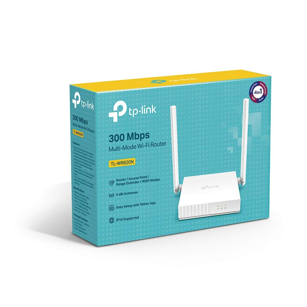 TPLINK 300 Mbps Speed Wireless WiFi Router | TL-WR820N TL-WR820N