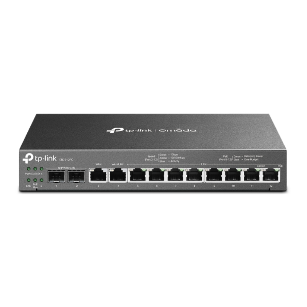 TP-Link Omada 3-in-1 Gigabit VPN Router | ER7212PC  ER7212PC
