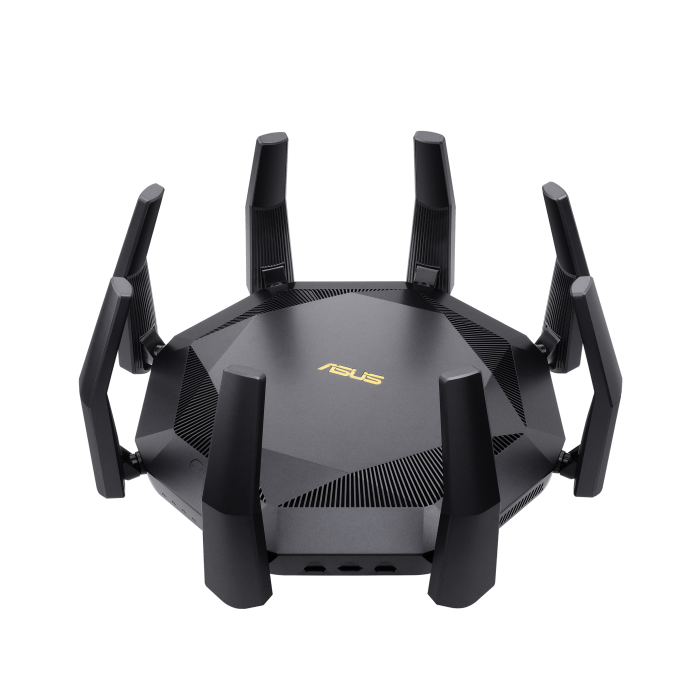 ASUS RT-AX89X 12-stream AX6000 Dual Band WiFi 6 (802.11ax) Router | 90IG04J1-BM3010  90IG04J1-BM3010