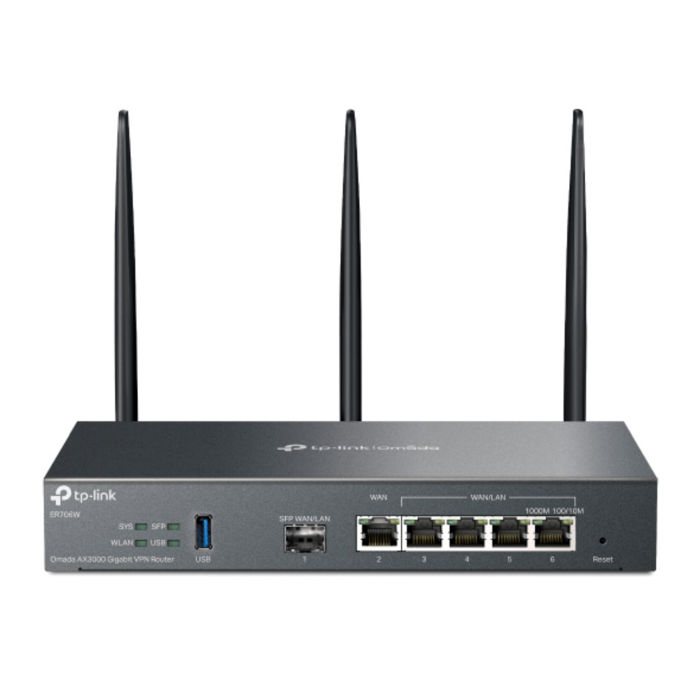 TP-LINK Omada AX3000 Gigabit VPN Router | ER706W  ER706W