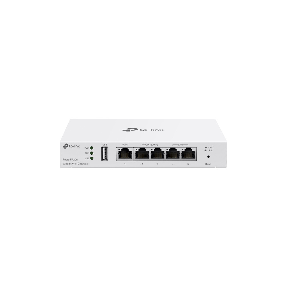TP-LINK Gigabit VPN Router With 5 Port 3 WAN Load Balance | FESTA-FR205  FESTA-FR205