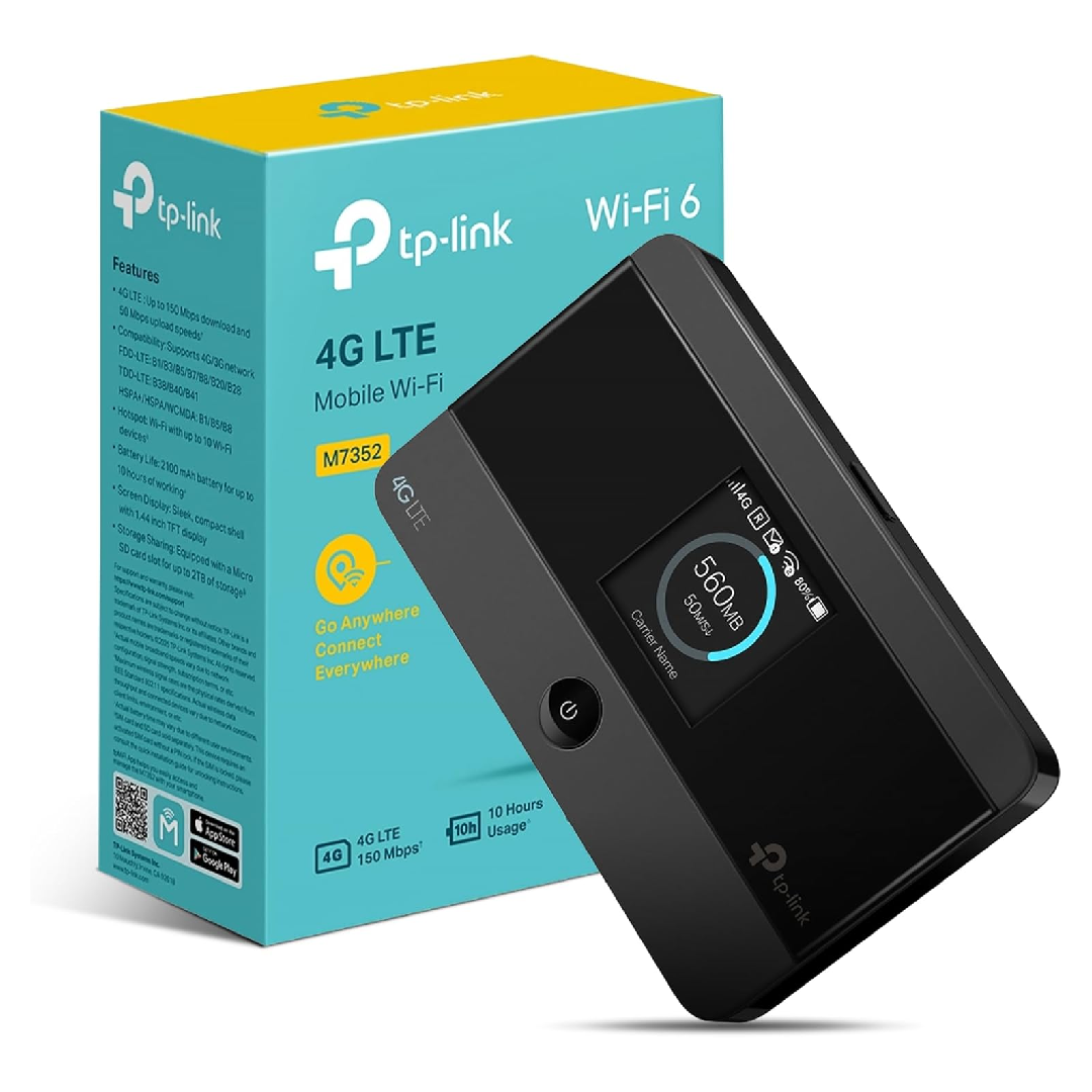 TP-LINK M7352 4G LTE Mobile Wi-Fi | M7352  M7352