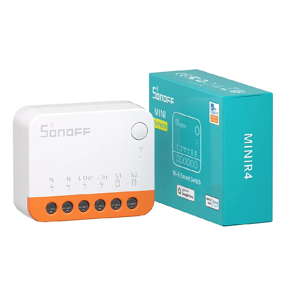 SONOFF Wi-Fi Smart Switch | ESP32 | Detach Relay | Works with Alexa & Google Home  MINIR4