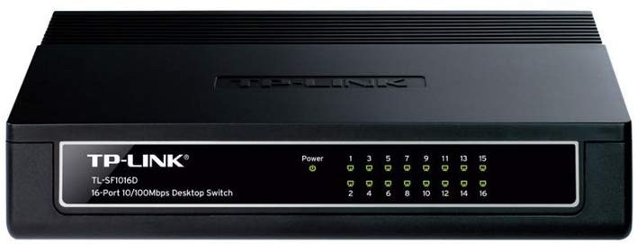 TP-LINK 16-Port 10/100Mbps Desktop Switch | TL-SF1016D  TL-SF1016D