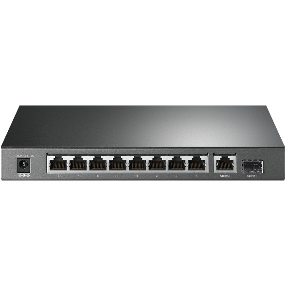 TP-LINK TL-SG2210MP JetStream 10-Port Gigabit Smart PoE Switch with 8-Port PoE+ TL-SG2210MP