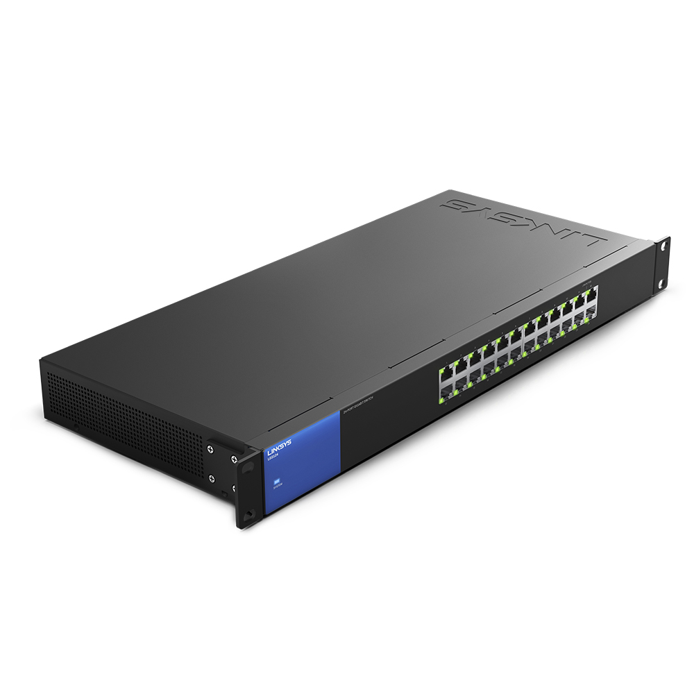LINKSYS 24-Port Gigabit Unmanaged Switches | LKS-LGS124-UK LGS124-UK