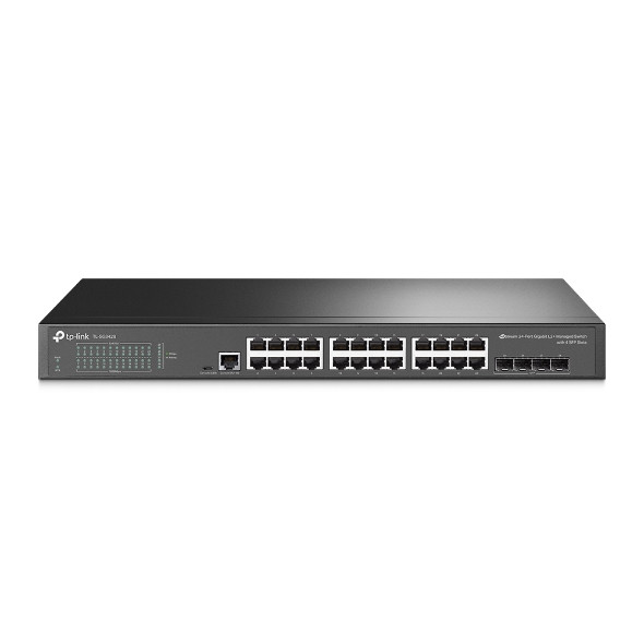 TP-LINK JetStream 24-Port Gigabit L2+ Managed Switch with 4 SFP Slots | TL-SG3428 TL-SG3428