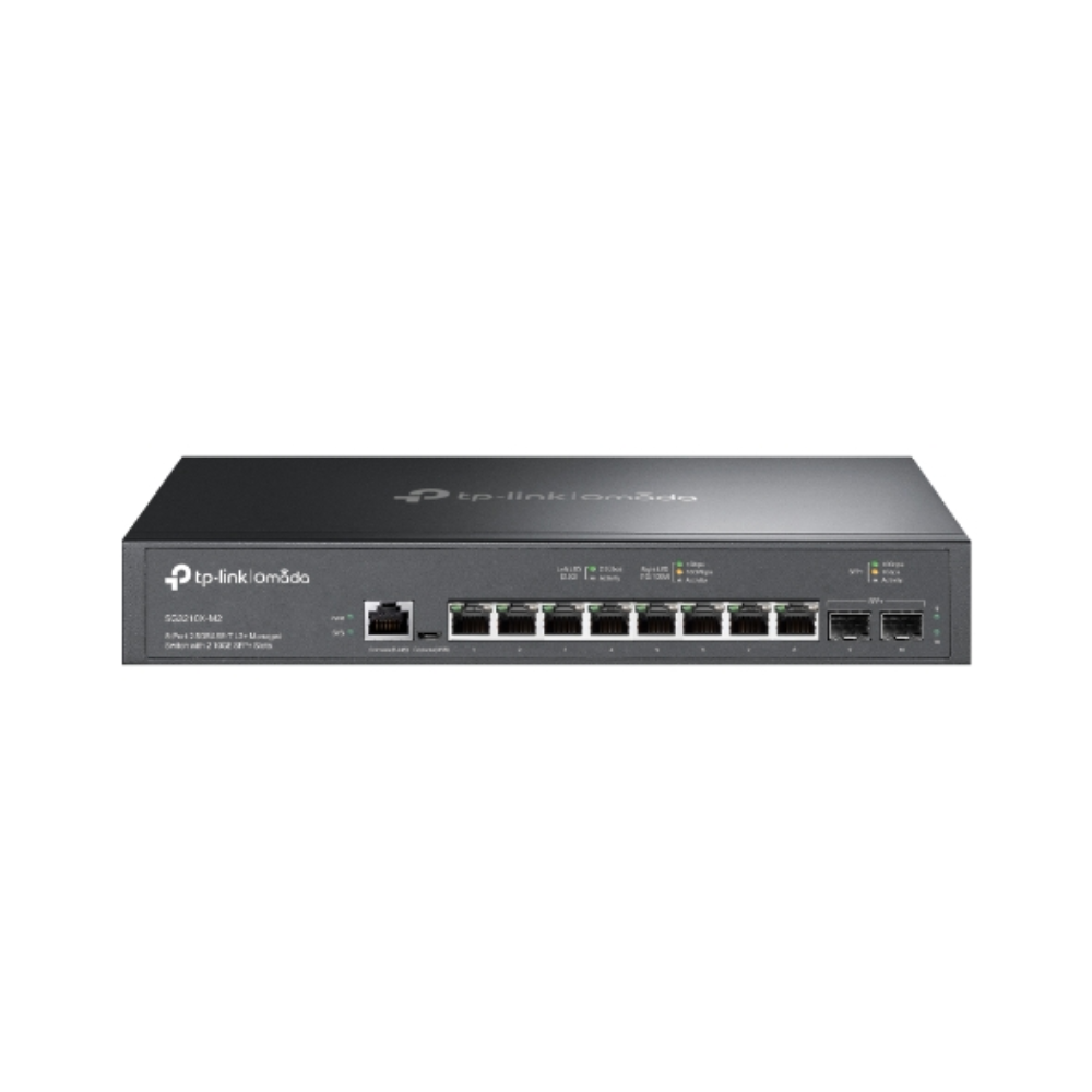 TP-LINK Omada 8-Port 2.5G L2+ Managed Switch | SG3210X-M2 SG3210X-M2