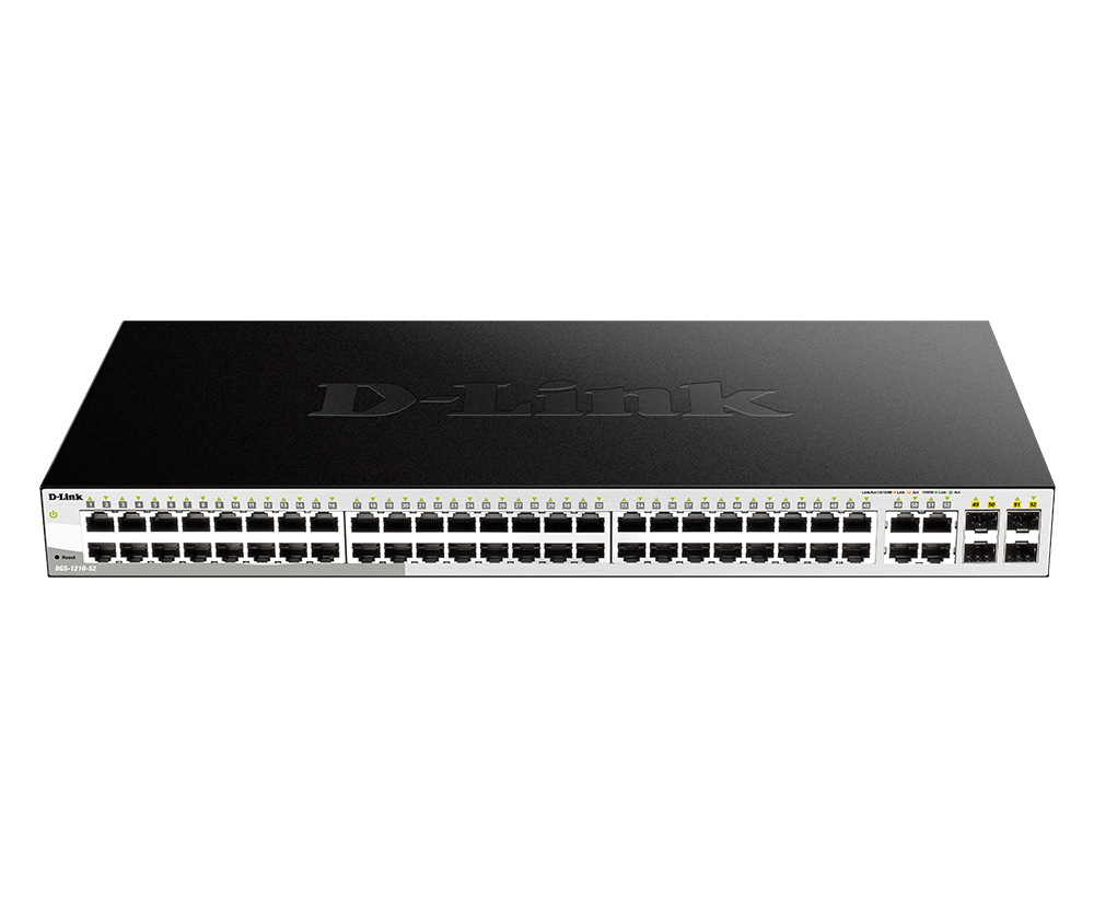 D-Link 52-Port Gigabit Smart Managed Switch | DGS-1210-52 DGS-1210-52