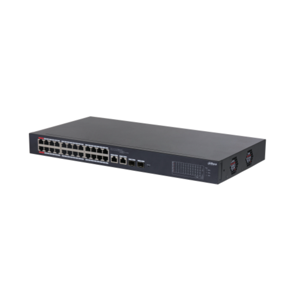 DAHUA 26-Port Cloud Managed Desktop Switch with 24-Port PoE | CS4226-24ET-240 CS4226-24ET-240