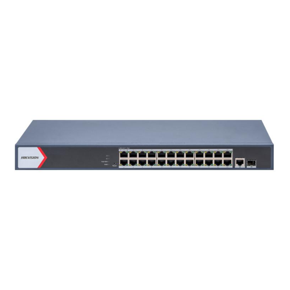 HIKVISION 24 Port Gigabit Smart POE Switch | DS-3E1526P-EI DS-3E1526P-EI