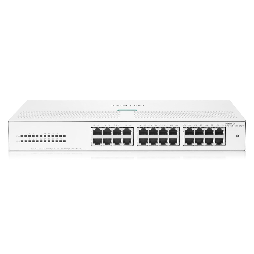 HPE Networking Instant On Switch 24p Gigabit 1430 | R8R49A  R8R49A