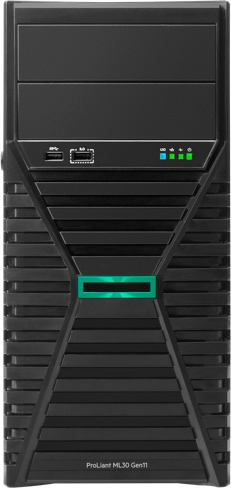 HPE ProLiant ML30 G11 Server - Intel Xeon E-2436 - 32 GB RAM - 4×300 GB SAS | P81773-425  P81773-425