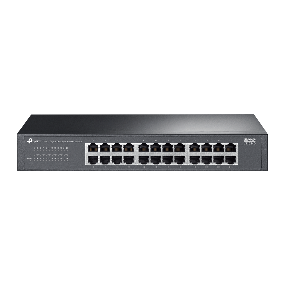 TP-Link 24-Port Gigabit Desktop/Rackmount Switch | LS1024G LS1024G