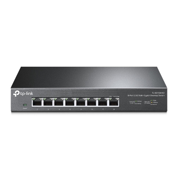 TP-Link Switch 8 Port 2.5G Multi-Gigabit Desktop Switch | TL-SG108-M2  TL-SG108-M2