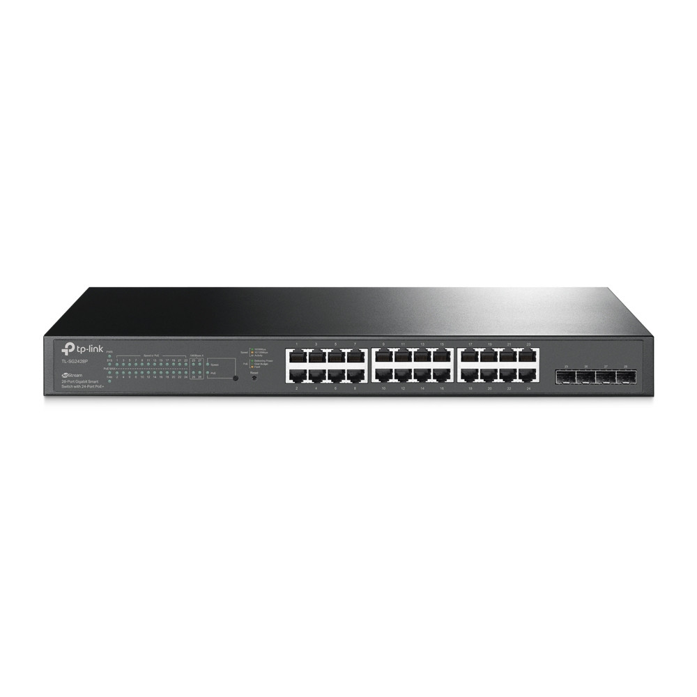 TP-Link SG248P JETSTREAM 28 Port Gigabit smart Switch with 24 Port POE | SG248P  SG248P